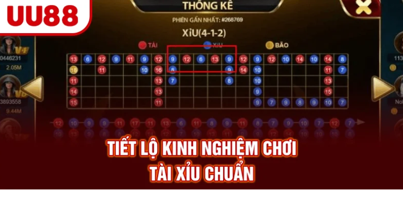 Tiết lộ kinh nghiệm chơi tài xỉu chuẩn